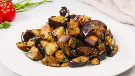 PAN-FRIED EGGPLANTS: a tasty and quick-to-prepare side dish!