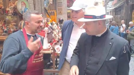 Papa Leone XIV sul presepe di Napoli: a San Gregorio Armeno la statuina