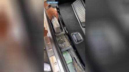 La macchina modificata per trasportate la cocaina dei narcos di Roma Est: ecco i nascondigli segreti