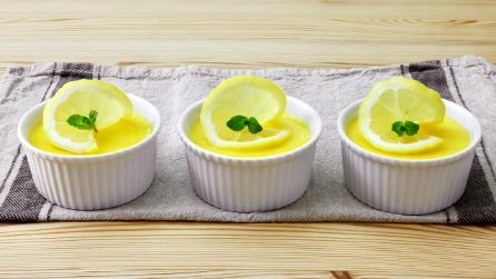 BUDINO AL LIMONE: fresco e delicato!