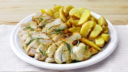 TAGLIATA DI POLLO: il secondo leggere e sugoso!