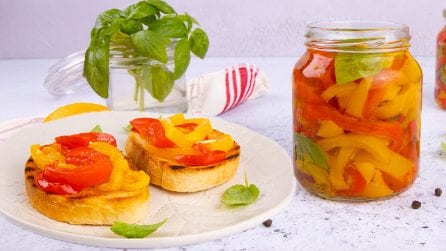 PEPERONI SOTT’OLIO: il contorno semplice e delizioso!