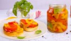 BELL PEPPERS IN OIL: the simple and delicious side dish!