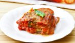 GRILLED EGGPLANT PARMIGIANA: the second course full of flavor!