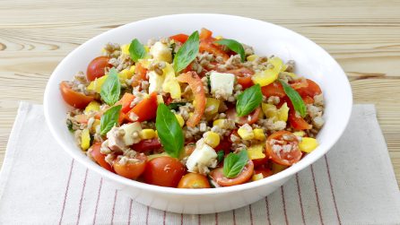 INSALATA DI FARRO: un primo veloce e leggero!