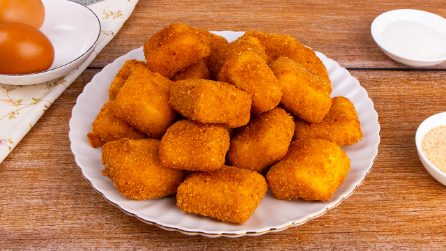 FRIED CREAM: crunchy but with a soft heart!