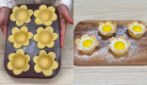 Fiorellini di pasta frolla CON LEMON CURD: i biscottini BELLI e GOLOSI
