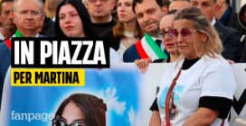 Afragola, migliaia in piazza per Martina Carbonaro, la mamma: "Dio perdona, io no"