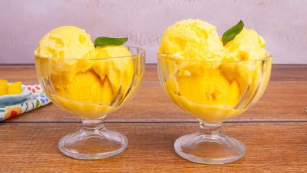 GELATO AL MANGO: fresco e dal gusto tropicale!