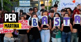Flash mob per Martina Carbonaro: "Siamo stanche di avere paura"