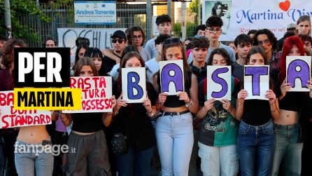Flash mob per Martina Carbonaro: "Siamo stanche di avere paura"