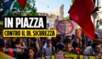 Roma, manifestazione contro il decreto sicurezza. "Il governo Meloni vuole farci paura"