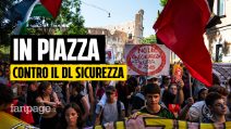 Roma, manifestazione contro il decreto sicurezza. "Il governo Meloni vuole farci paura"