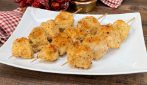 SPIEDINI DI POLLO IMPANATI: perfetti per una cena facile e sfiziosa