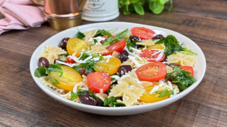 PASTA ALLA CRUDAIOLA: l'idea salva pranzo pronta in pochi minuti
