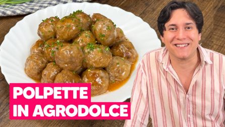 POLPETTE IN AGRODOLCE: il segreto per farle TENERISSIME e con una SALSA SPECIALE