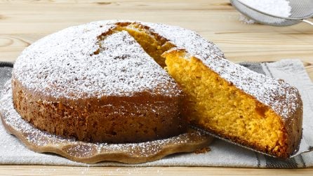 CARROT CAKE: without butter or milk, with a truly delicate flavour!