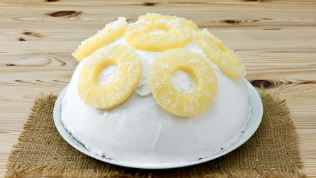 PINEAPPLE ZUCCOTTO: no-bake, fresh and delicious!