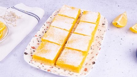 LEMON BARS: the fresh and delicious sweets 🍋