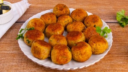 TUNA AND ZUCCHINI BALLS: a light and tasty dish!