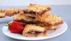 STRAWBERRY STREUSEL: perfect for a fragrant snack!