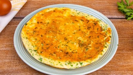 FRITTATA DI ALBUMI: semplice e leggera