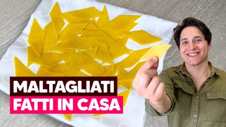 Maltagliati fatti in casa