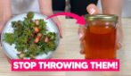DON'T THROW STRAWBERRY TOPS AWAY ANYMORE!