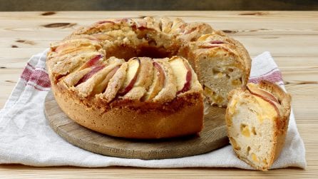 PEACH BUNDT CAKE: the perfect taste for summer!