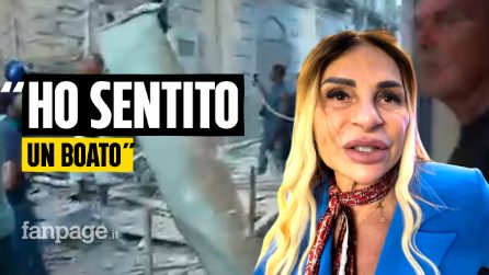 "Ero con i miei nipotini e ho sentito un boato enorme con due scoppi" parla la "Figlia d'o marenaro"