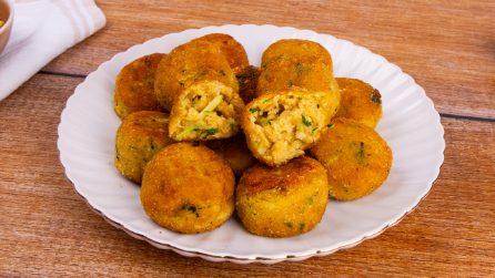 CHICKPEA AND ZUCCHINI MEATBALLS: the simple and tasty vegetarian dish!