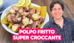 POLPO FRITTO PERFETTO: ecco il SEGRETO per averlo bello CROCCANTE e non gommoso!