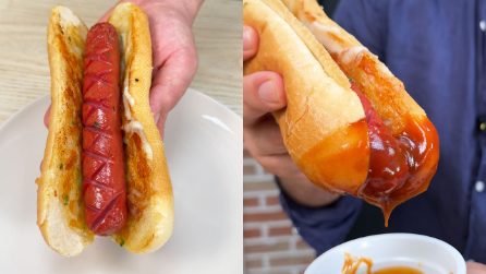 This is the ULTIMATE HOT DOG for your BARBECUE PARTY!