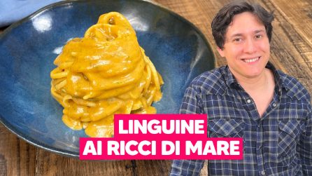 LINGUINE AI RICCI: un piatto SQUISITO pronto in 10 MINUTI!