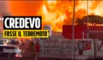 Esplosione a Roma, un testimone: "Il boato, il calore, poi la finestra mi è finita in testa"