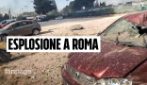 Esplosione a Roma, una testimone: "Stavo passeggiando con il cane, investita dalle fiamme"