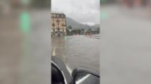 Temporali e maltempo in Lombardia, Como allagata e voli bloccati all'aeroporto di Orio al Serio