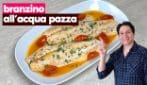 Branzino all'acqua pazza: un modo semplice e veloce per cucinare il pesce