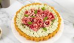 SAVORY PIE with herb mousse, a delicate taste!