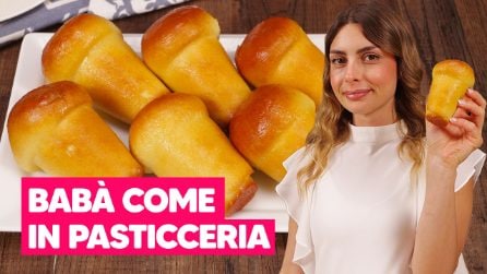 BABÀ NAPOLETANO al RUM: buono come quello DELLA PASTICCERIA