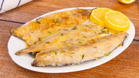 MACKEREL FILLETS WITH LEMON: the easy and light second fish course!