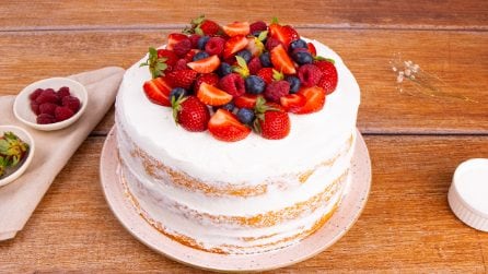 NUDE CAKE: beautiful and with a delicate taste!