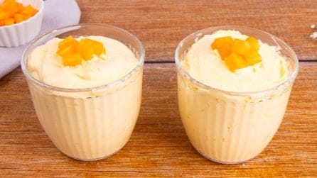 MELON MOUSSE: a fresh and delicious dessert!