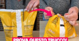 Usa questo trucchetto per CHIUDERE LE BUSTE!