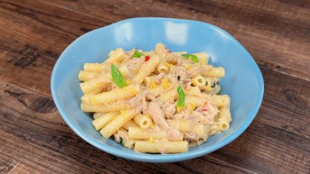 PASTA CON TONNO E LIMONE: fresca e pronta in pochi minuti