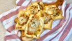 PEARS PUFF PASTRY TREATS: they're SAVORY and CRUNCHY!