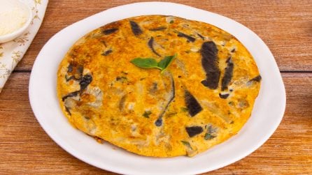 EGGPLANT FRITTATA: a quick and tasty main course!