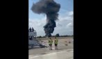 Il video dell'Incidente aereo all'aeroporto di Southend a Londra