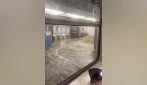 Binari come fiumi nella metropolitana di New York