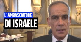 L'ambasciatore israeliano: "Vittime civili? In guerra si fanno errori, ma la colpa è tutta di Hamas”
